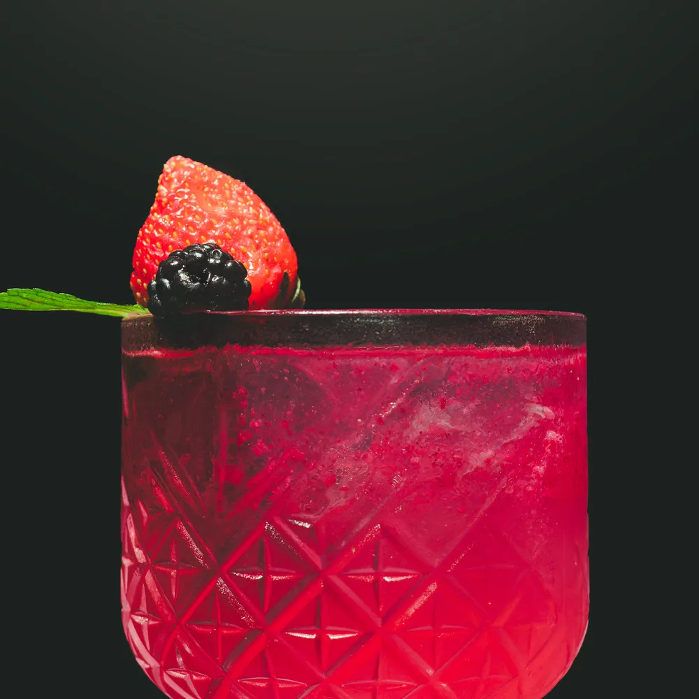 Cóctel de frutos rojos de Ozumo